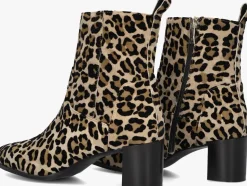 beige lina locchi enkellaarsjes 8543