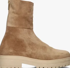 beige mace enkellaarsjes m1132