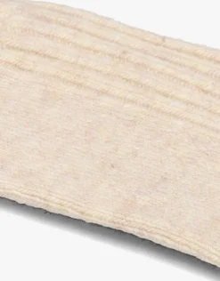 beige marcmarcs sokken cashmere