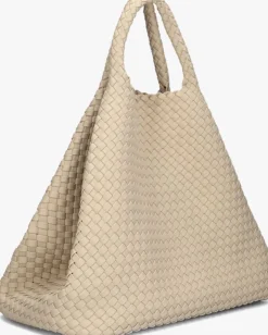 beige marrea handtas large