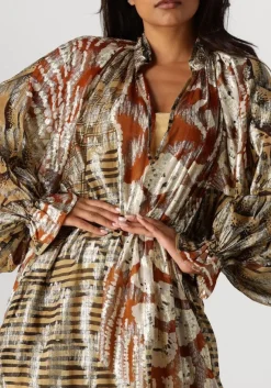 beige mes demoiselles jurken lorena