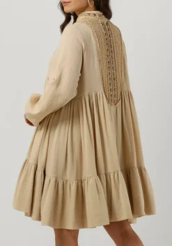 beige mes demoiselles mini jurk dress noma