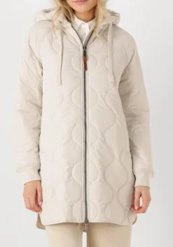 beige moscow gewatteerde jas 07-08-swags