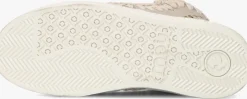 beige mou hoge sneakers eskimo sneaker