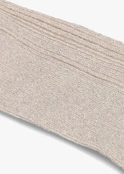 beige mp denmark sokken julia glitter