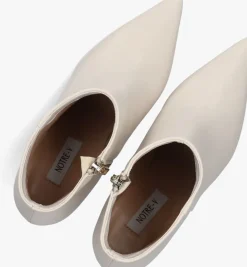 beige notre-v enkellaarsjes 19536