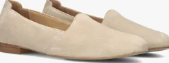 beige notre-v loafers 11869