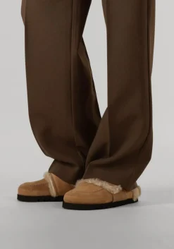 beige nubikk instappers teddy fur