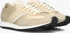 beige nubikk lage sneakers zora mae