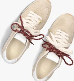 beige nubikk lage sneakers billy lou