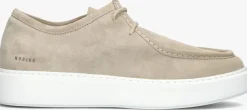 beige nubikk lage sneakers vince ryan