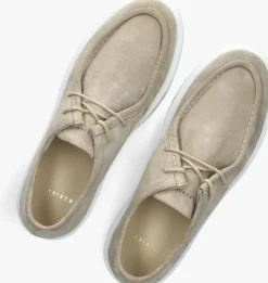 beige nubikk lage sneakers vince ryan