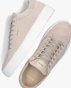beige nubikk lage sneakers jagger tora