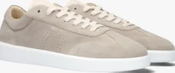beige nubikk lage sneakers joro liber