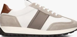 beige nubikk lage sneakers glen hendrix