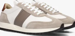 beige nubikk lage sneakers glen hendrix