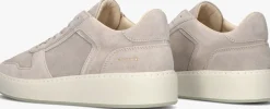 beige nubikk lage sneakers jiro luca