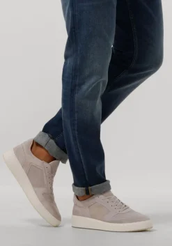 beige nubikk lage sneakers jiro luca