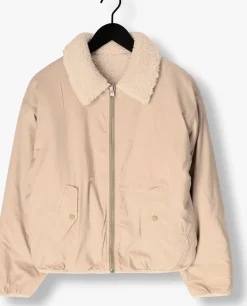 beige penn & ink gewatteerde jas jacket