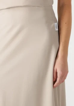 beige penn & ink midirok skirt