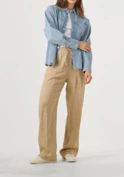 beige penn & ink pantalon trousers s25z716