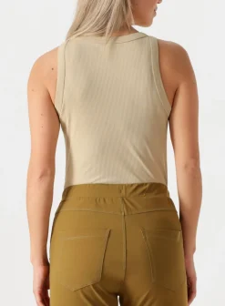 beige penn & ink top singlet