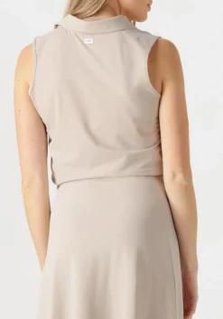 beige penn & ink top top