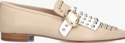beige pertini loafers 35158
