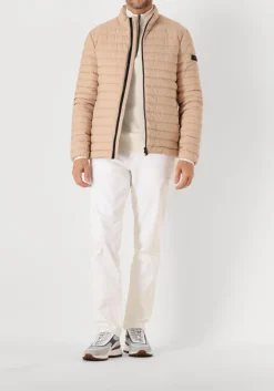 beige peuterey gewatteerde jas flobots 02