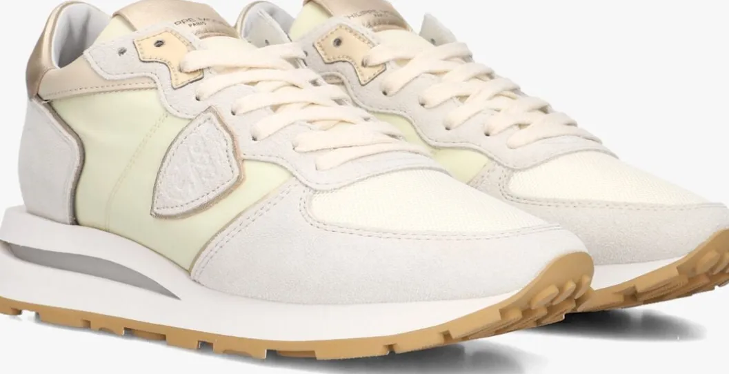 beige philippe model lage sneakers tropez haute low woman