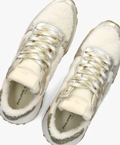 beige philippe model lage sneakers tropez haute low woman