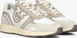 beige pinko lage sneakers zoe 01