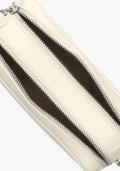 beige pinko schoudertas carrie camera bag