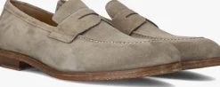 beige posa loafers penny napoli