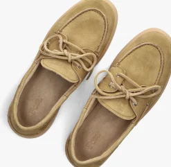 beige posa mocassins boat loafer m