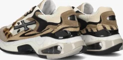 beige premiata lage sneakers sharky-d