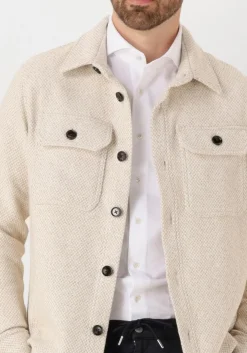 beige profuomo overshirt overshirt texture