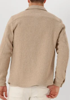 beige profuomo overshirt overshirt structure