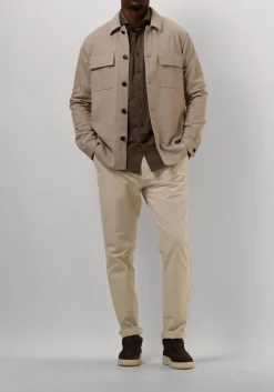 beige profuomo overshirt overshirt knitted