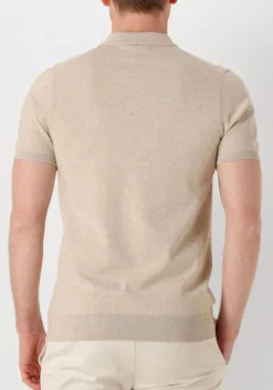 beige profuomo polo polo short sleeve