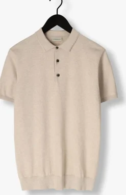 beige profuomo polo polo short sleeve