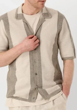 beige profuomo polo polo camp button th