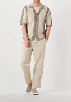 beige profuomo polo polo camp button th