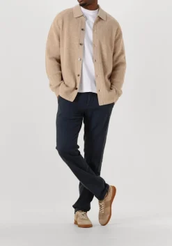 beige profuomo vest overshirt full button