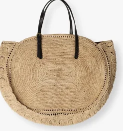 beige rabarany handtas nell xl