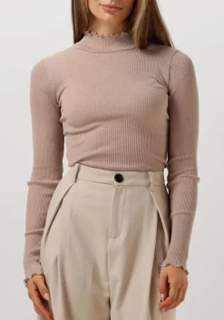 beige rosemunde top boston turtleneck w/ lurex