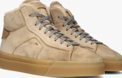 beige santoni hoge sneakers 60943