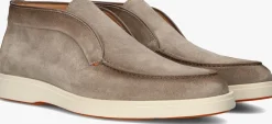 beige santoni hoge sneakers digits