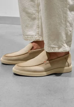 beige santoni instappers botanist