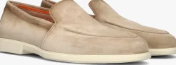 beige santoni instappers 18829 malibu